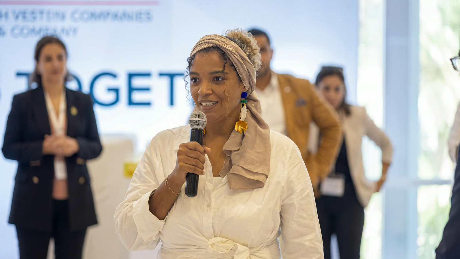 VIGOR Group community engagement event under the Let's Grow Together banner